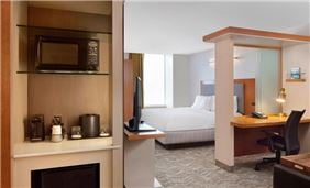 Marriott Indy Place Springhill Suites King Suite