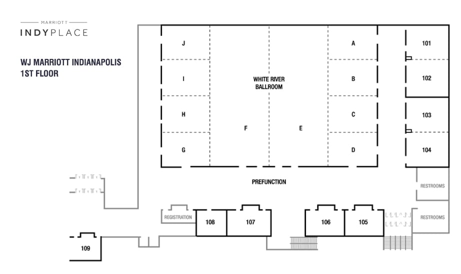 Mile Square Indianapolis Event Venue Floor Plans